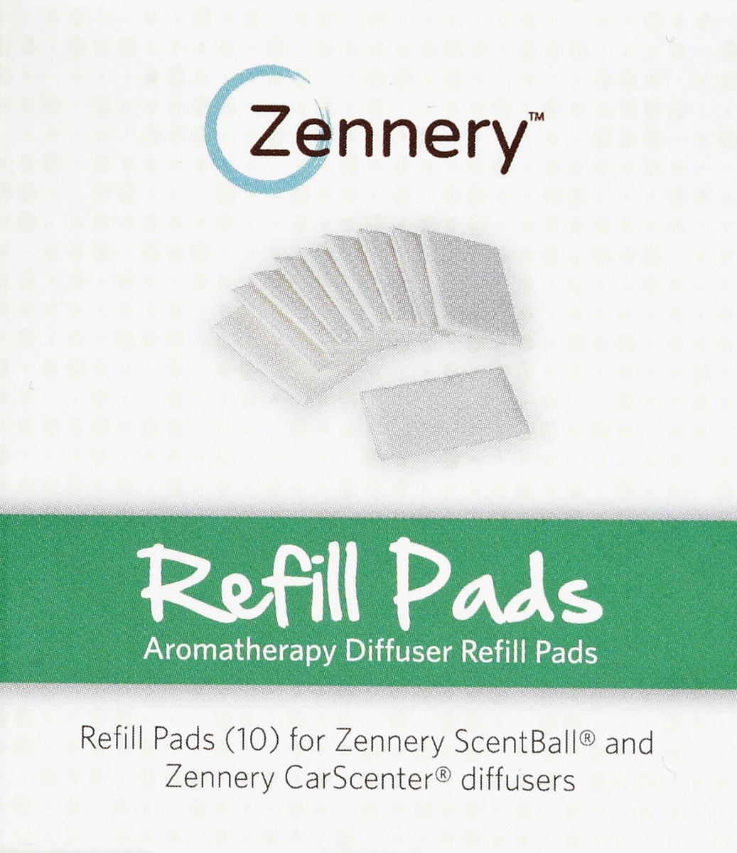 slide 4 of 4, Zennery Refill Pads 10 ea, 10 ct