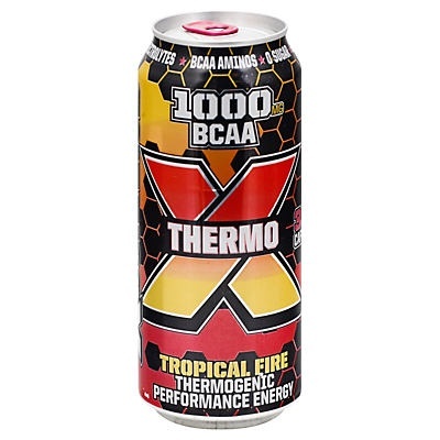 slide 1 of 1, Rockstar Thermo Tropical Fire, 16 oz