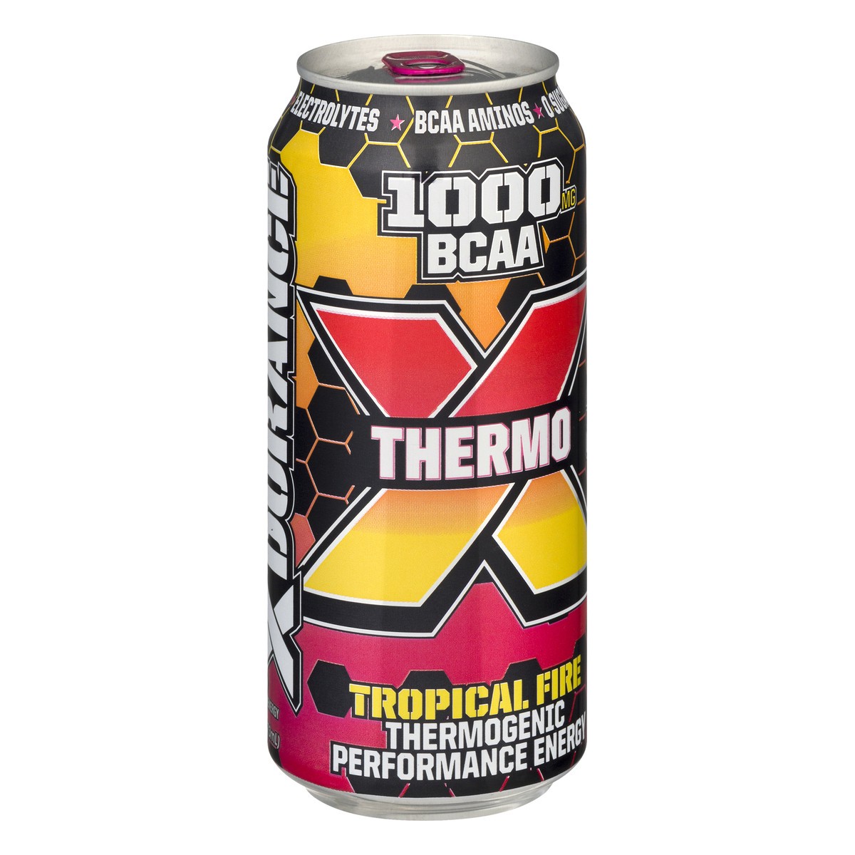 slide 6 of 12, Rockstar Thermo-Performance Tropical Fire Energy Drink - 16 oz, 16 oz