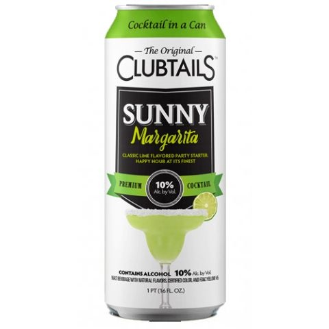 slide 1 of 1, Club Sunny Margarita, 16 oz