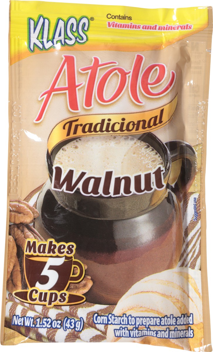 slide 14 of 14, Klass Tradicional Walnut Atole 1.52 oz, 1 liter