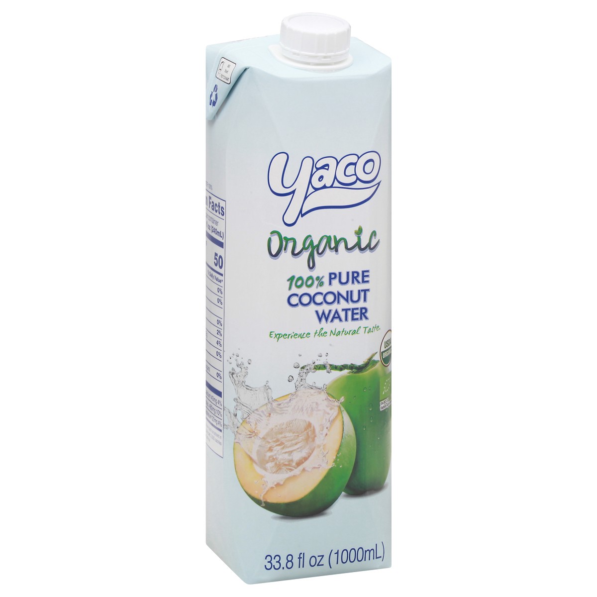 slide 10 of 13, Yaco 100% Pure Organic Coconut Water - 33.8 fl oz, 33.8 fl oz