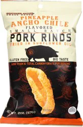 Southern Recipe Small Batch Pineapple Ancho Chile Flavored Pork Rinds 2 oz