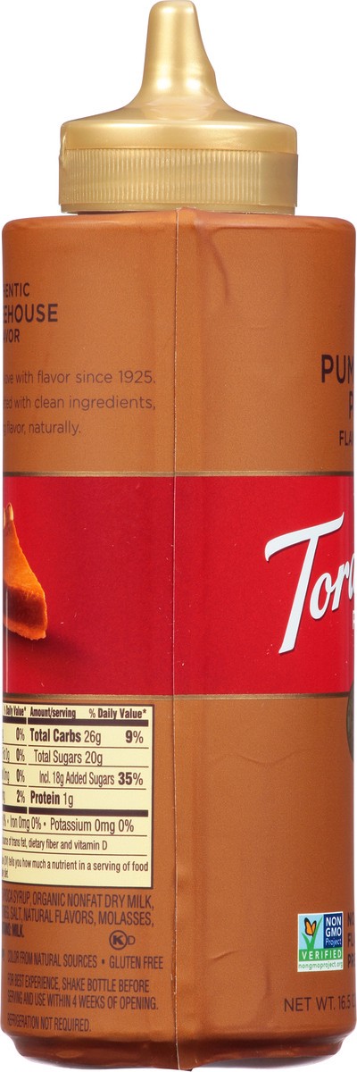 slide 5 of 13, Torani Pumpkin Pie Flavored Sauce, 16.5 oz