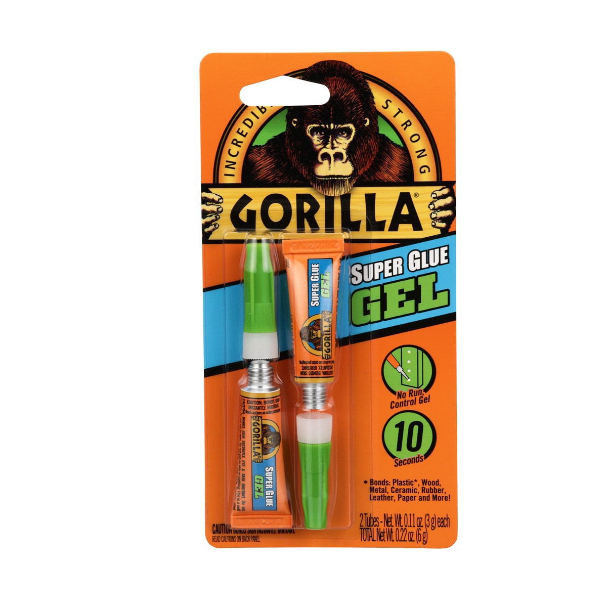 slide 1 of 17, Gorilla Glue Super Glue Gel, 2 ct