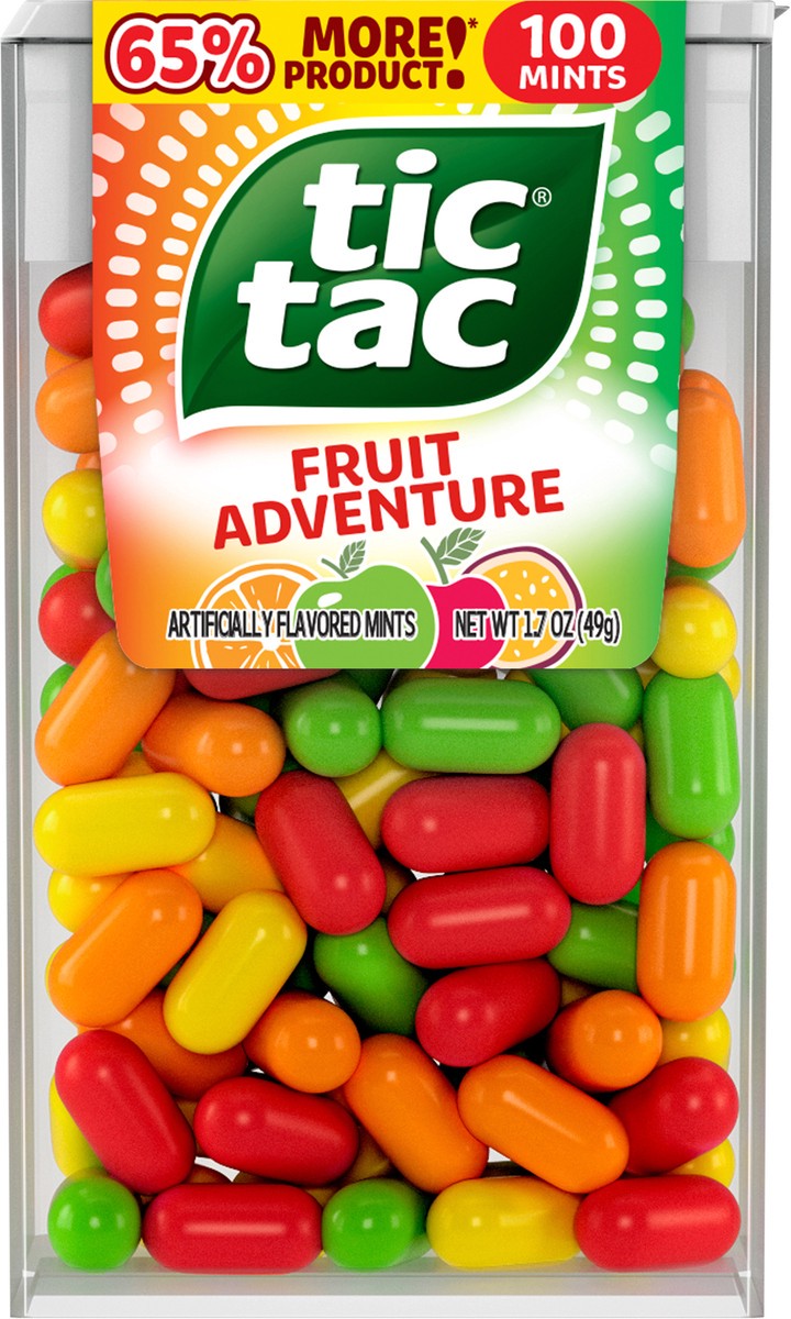 slide 11 of 11, Tic Tac Fruit Adventure Mints On-the-Go Refreshment - 100 ct, 1.7 oz