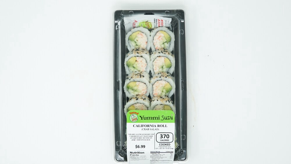slide 2 of 2, Yummi Sushi - California Roll With Crab Salad, 7.59 oz