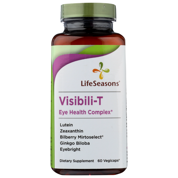 slide 1 of 1, LifeSeasons Visibili-T Eye Health Complex Vegicaps, 60 ct