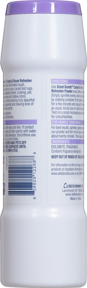 slide 10 of 13, Great Scents Carpet & Room Lavender & Chamomile Refresher Powder 17.6 oz, 17.6 oz