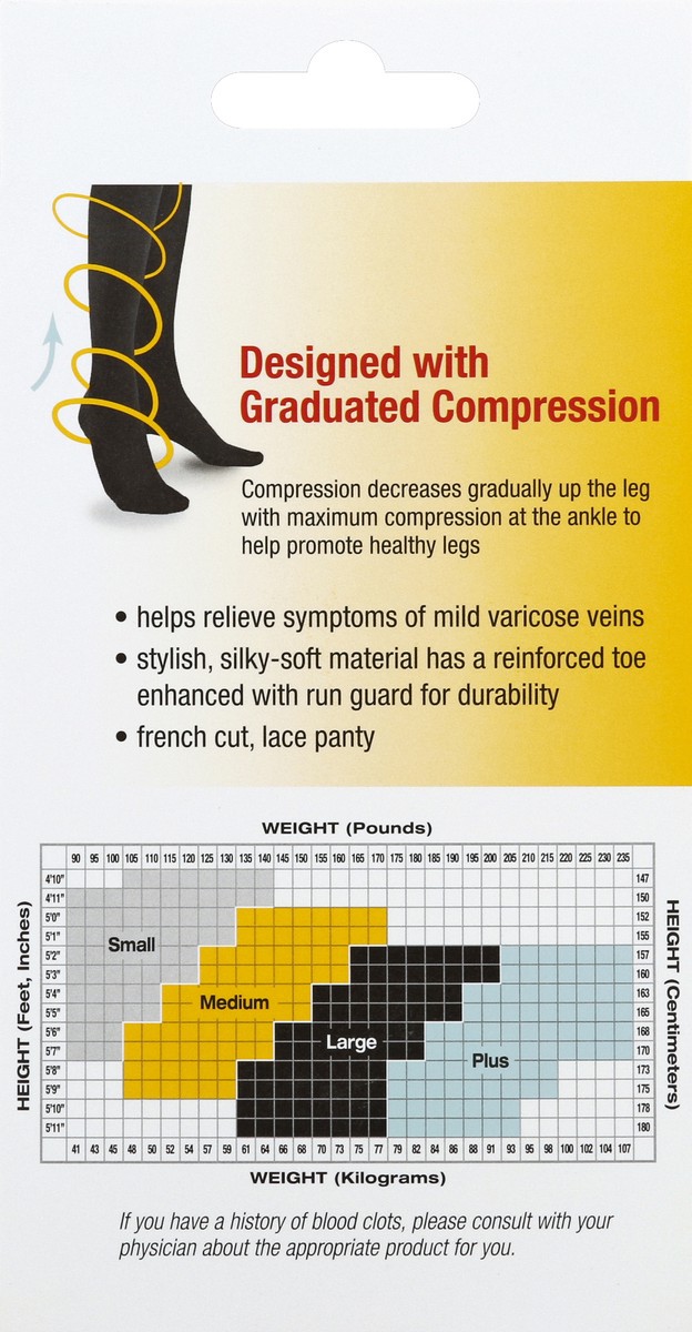 slide 3 of 10, Futuro Pantyhose 1 ea, 1 ea