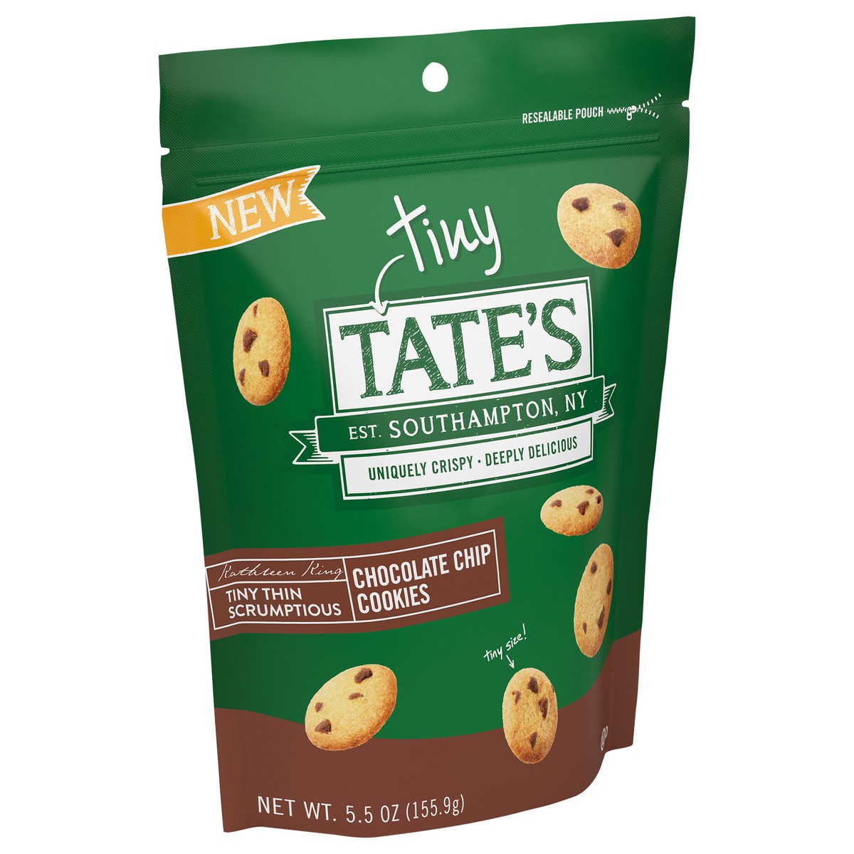 slide 12 of 13, Tate's Bake Shop Tiny Chocolate Chip Cookies, 5.5 oz, 5.5 oz