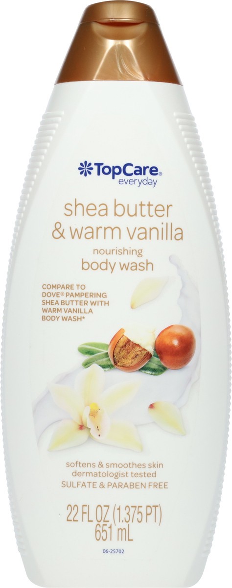 slide 8 of 14, TopCare Everyday Nourishing Shea Butter & Warm Vanilla Body Wash 22 fl oz, 