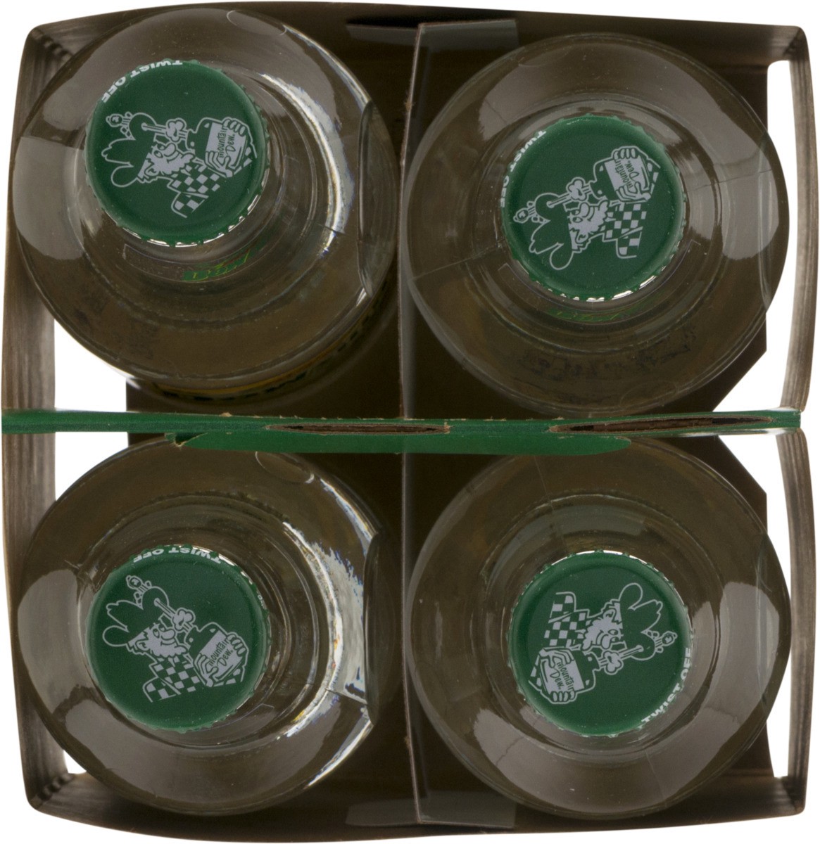 slide 7 of 7, Mountain Dew Dewshine Soda Clear Citrus 12 Fl Oz Glass Bottle 4 Count, 48 oz