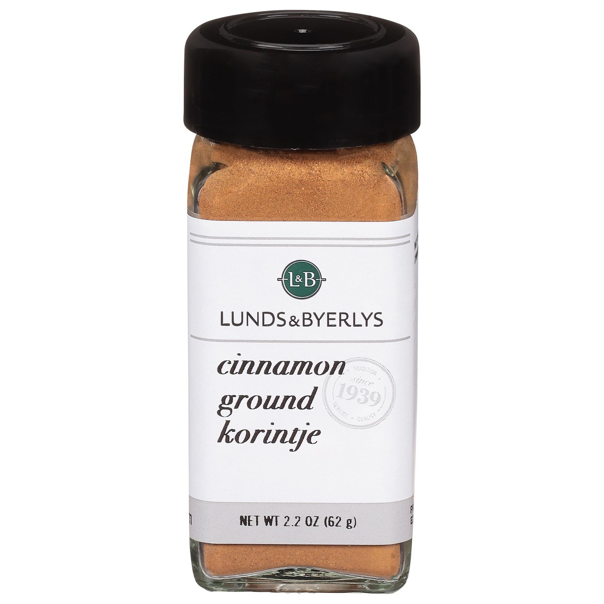 slide 1 of 9, Lunds & Byerlys Ground Korintje Cinnamon 2.2 oz, 2.2 oz
