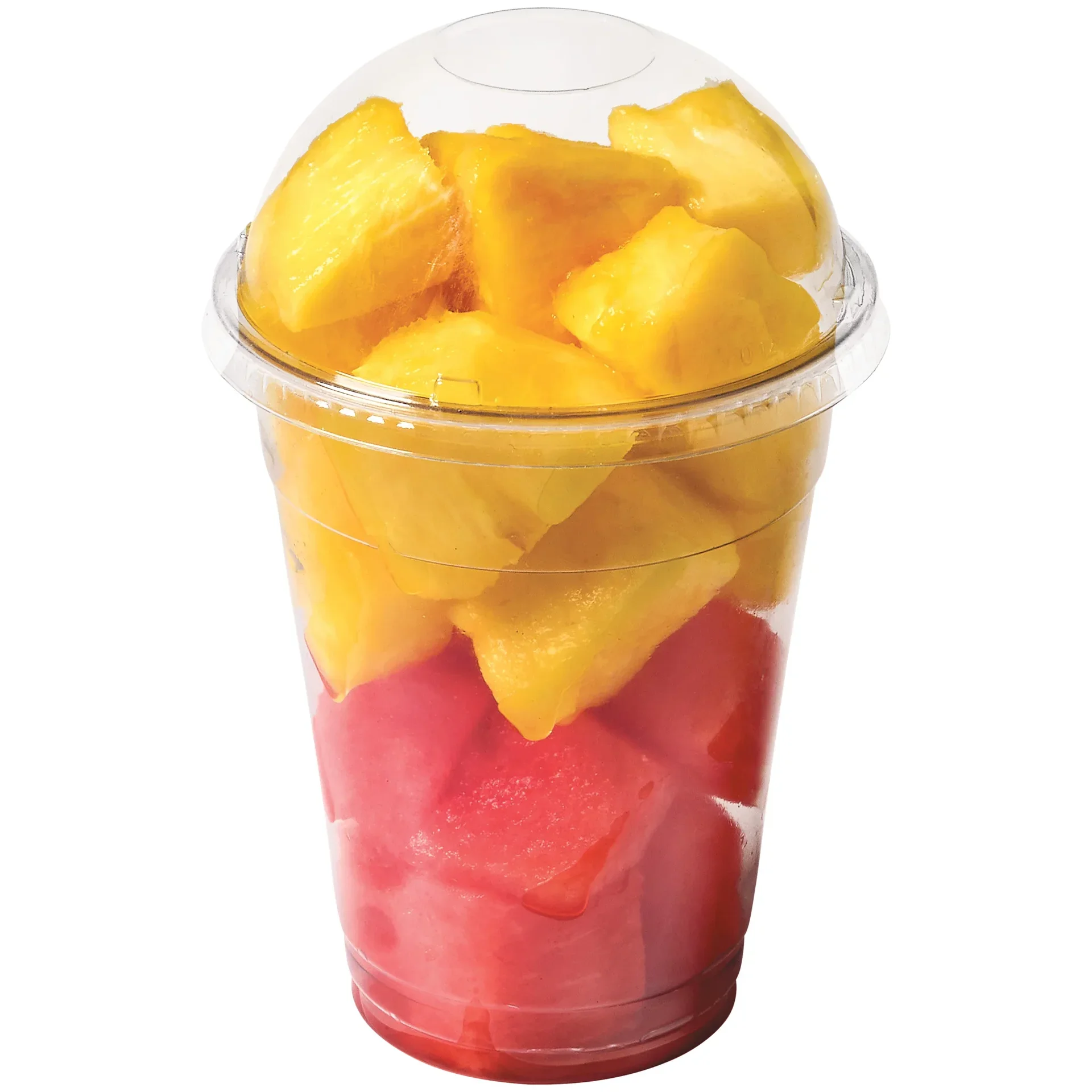 slide 1 of 1, H-E-B Fresh Pineapple & Watermelon Fruit Cup, per lb