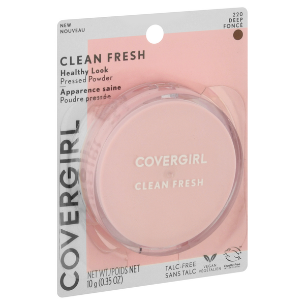 slide 1 of 1, Covergirl Pressed Powder, Deep 220, 10 gram