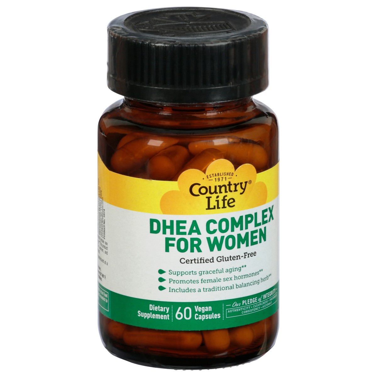 slide 8 of 9, Country Life DHEA Complex For Woman, 60 ct