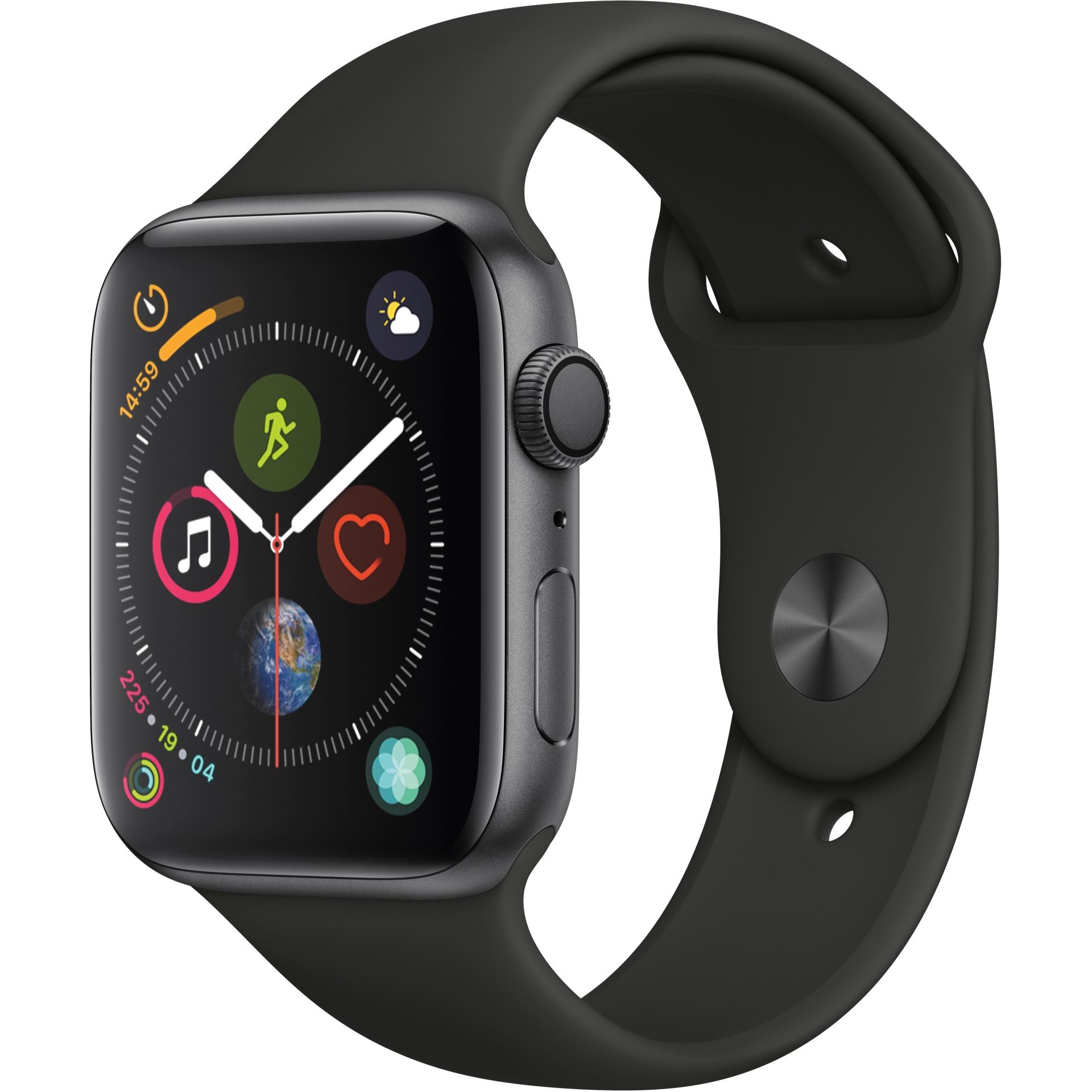 Apple watch series 4 gps 44mm 2024 space gray aluminum