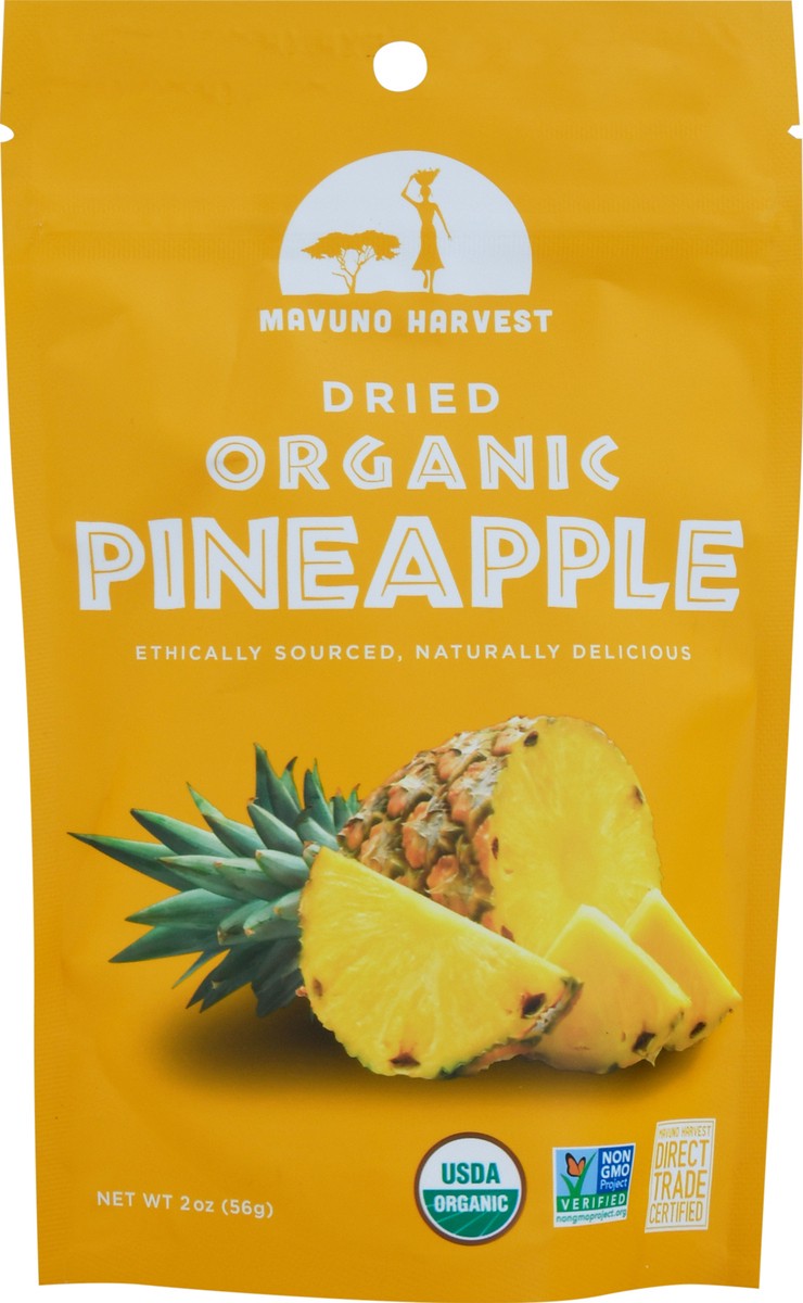 slide 6 of 9, Mavuno Harvest Dried Pineapple Organic, 2 oz