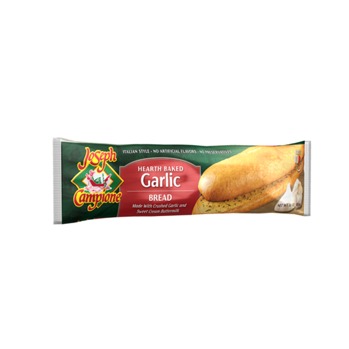 slide 1 of 9, Joseph Campione Mini Garlic Loaf, 8 oz