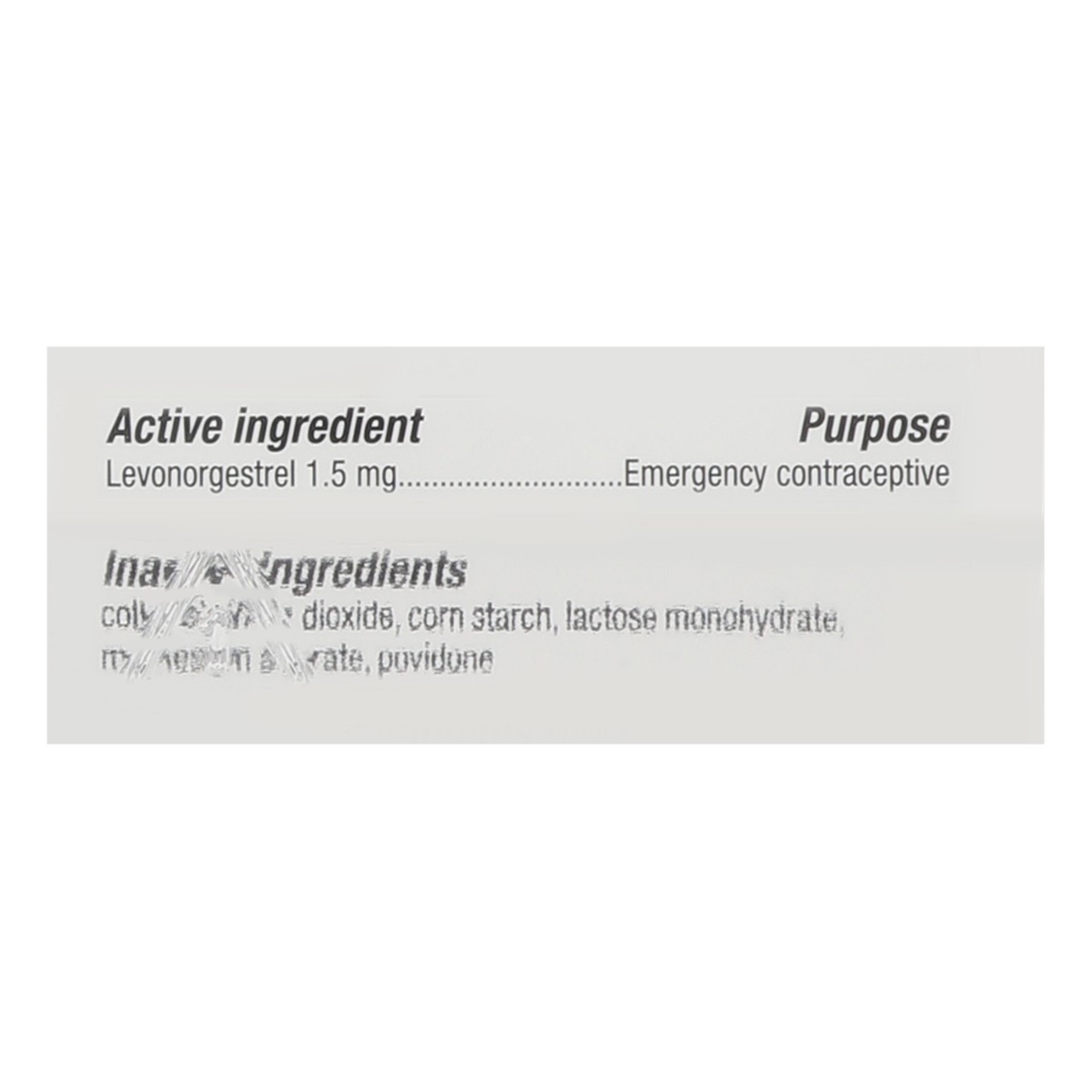 slide 12 of 14, Option 2 Levonorgestrel 1.5 mg Emergency Contraceptive 1 Tablet, 1 ct