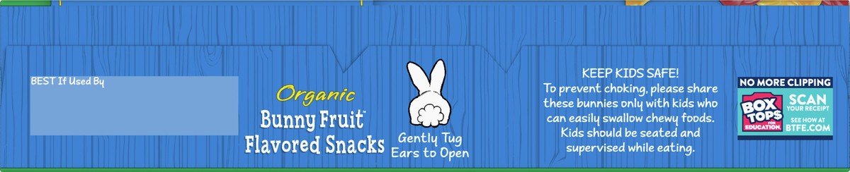 slide 4 of 9, Annie's Organic Mini Bunny Fruit Flavored Snacks, Strawberry, Mango & Cherry, Gluten Free, 5 Pouches, 5 ct