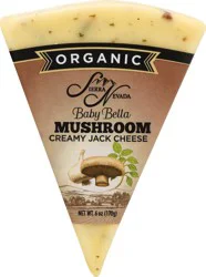 Sierra Nevada Organic Baby Bella Mushroom Creamy Jack Cheese 6 oz