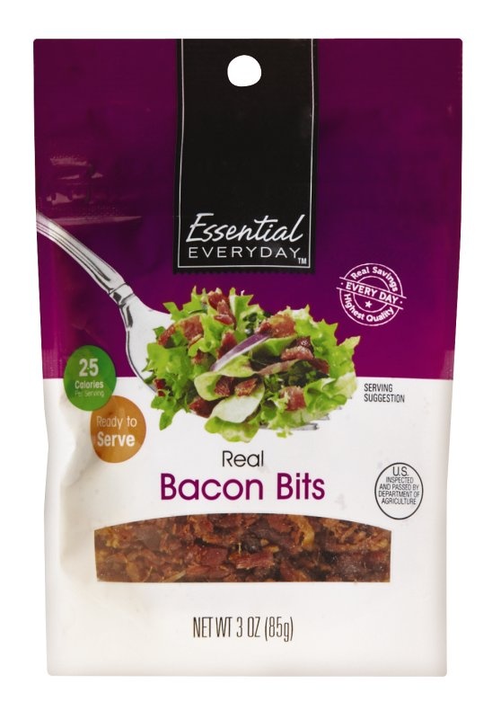 slide 1 of 1, Essential Everyday Real Bacon Bits, 3 oz