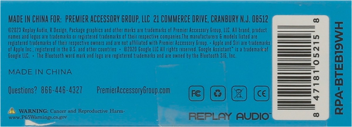 slide 6 of 9, Replay Audio True Earbuds, 1 ct