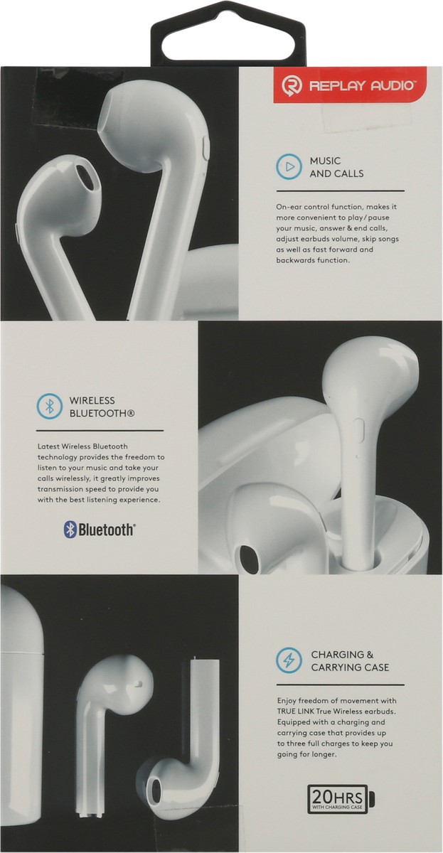 slide 5 of 9, Replay Audio True Earbuds, 1 ct