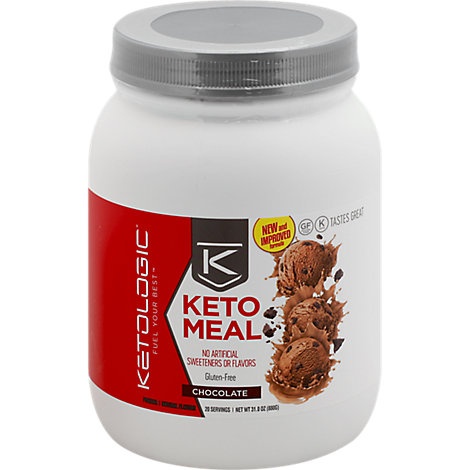 slide 1 of 1, Ketologic Meal Chocolate Olate, 31 oz