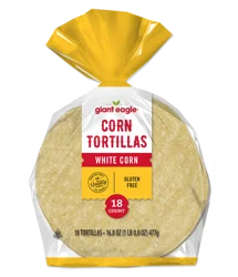 Giant Eagle White Corn Tortillas