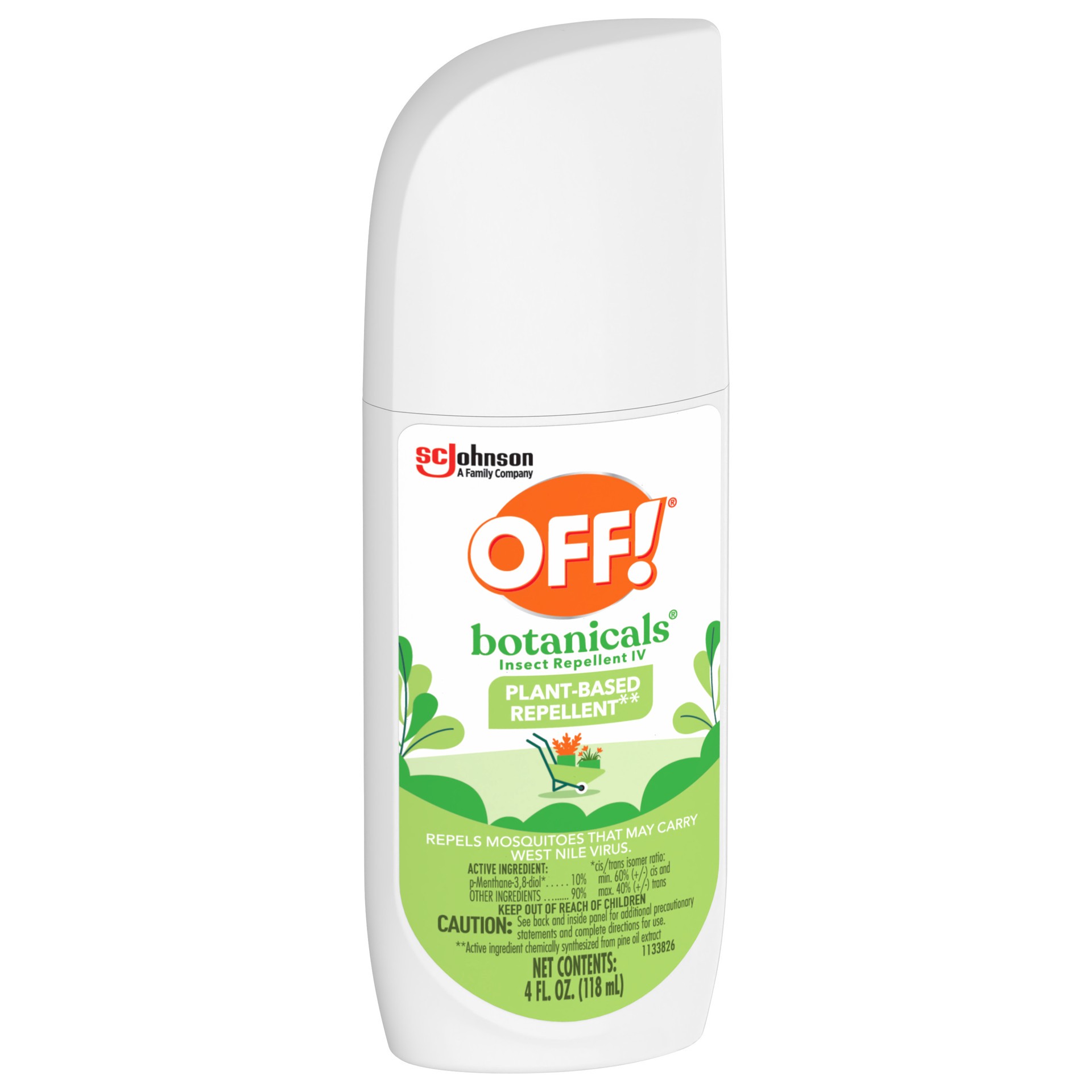 slide 4 of 4, OFF! Botanicals Insect Repellent IV, Mosquito Repellent Spritz Lasts Up to 2 Hours, 4 oz, 4 oz