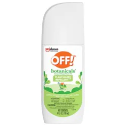 OFF! Botanicals Insect Repellent IV, Mosquito Repellent Spritz Lasts Up to 2 Hours, 4 oz