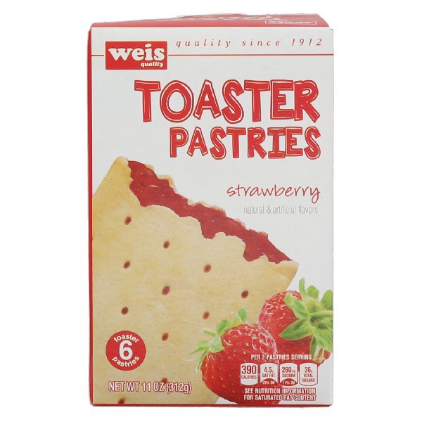 slide 1 of 1, Strawberry Toaster Pastries, 11 oz