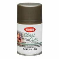 slide 1 of 1, Krylon Short Cuts Antique Bronze Spray Paint, 3 oz