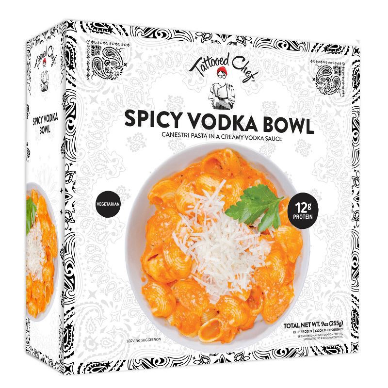 slide 5 of 6, Tattooed Chef Frozen Spicy Vodka Bowl - 9oz, 4.1 ct