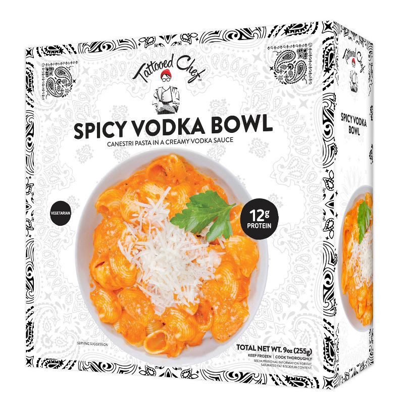 slide 4 of 6, Tattooed Chef Frozen Spicy Vodka Bowl - 9oz, 4.1 ct