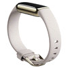 slide 13 of 13, Fitbit Luxe in Lunar White and Soft Gold Stainless Steel, 1 ct