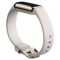 slide 3 of 13, Fitbit Luxe in Lunar White and Soft Gold Stainless Steel, 1 ct