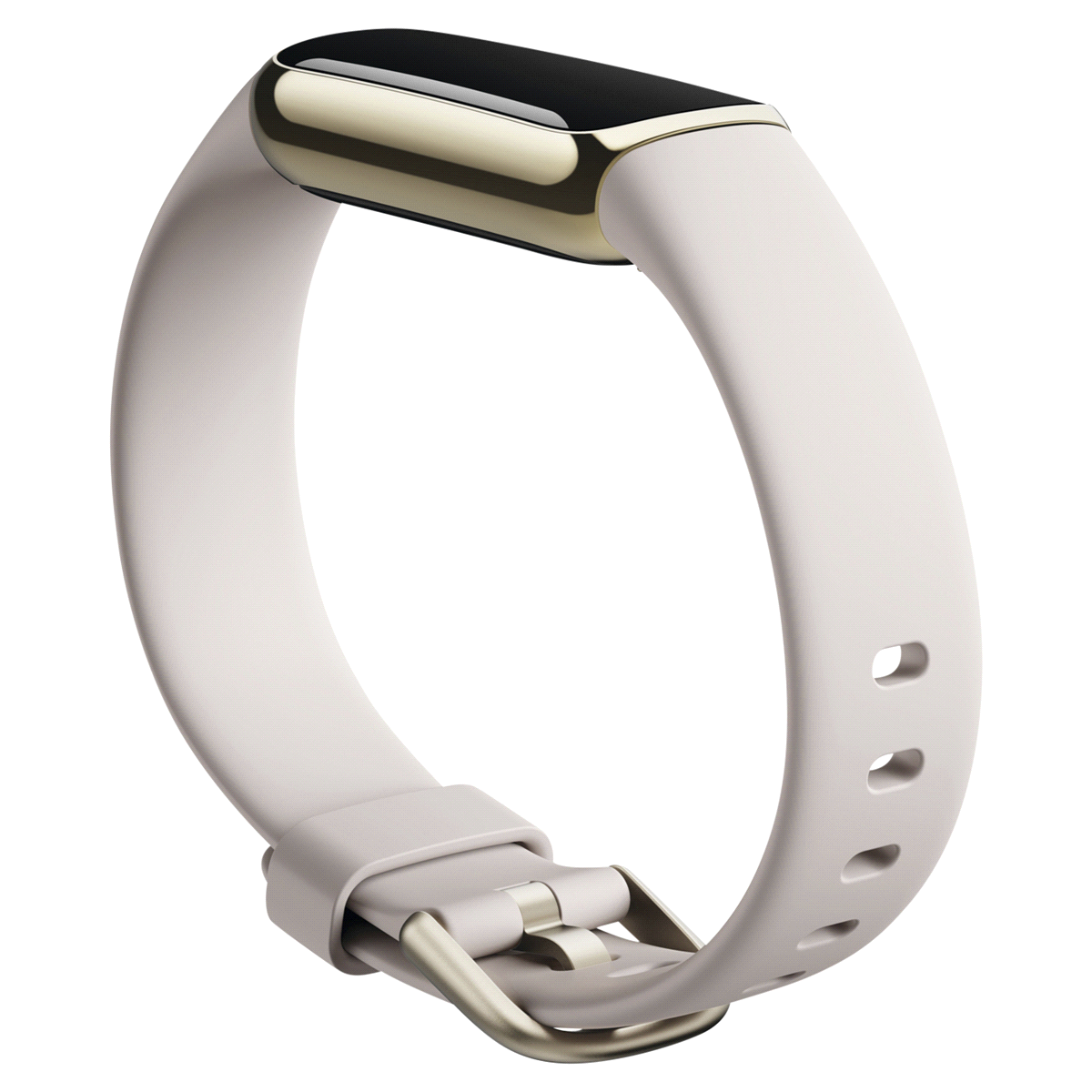 slide 5 of 13, Fitbit Luxe in Lunar White and Soft Gold Stainless Steel, 1 ct