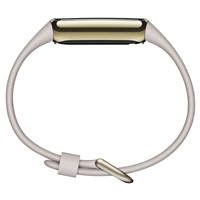 slide 2 of 13, Fitbit Luxe in Lunar White and Soft Gold Stainless Steel, 1 ct