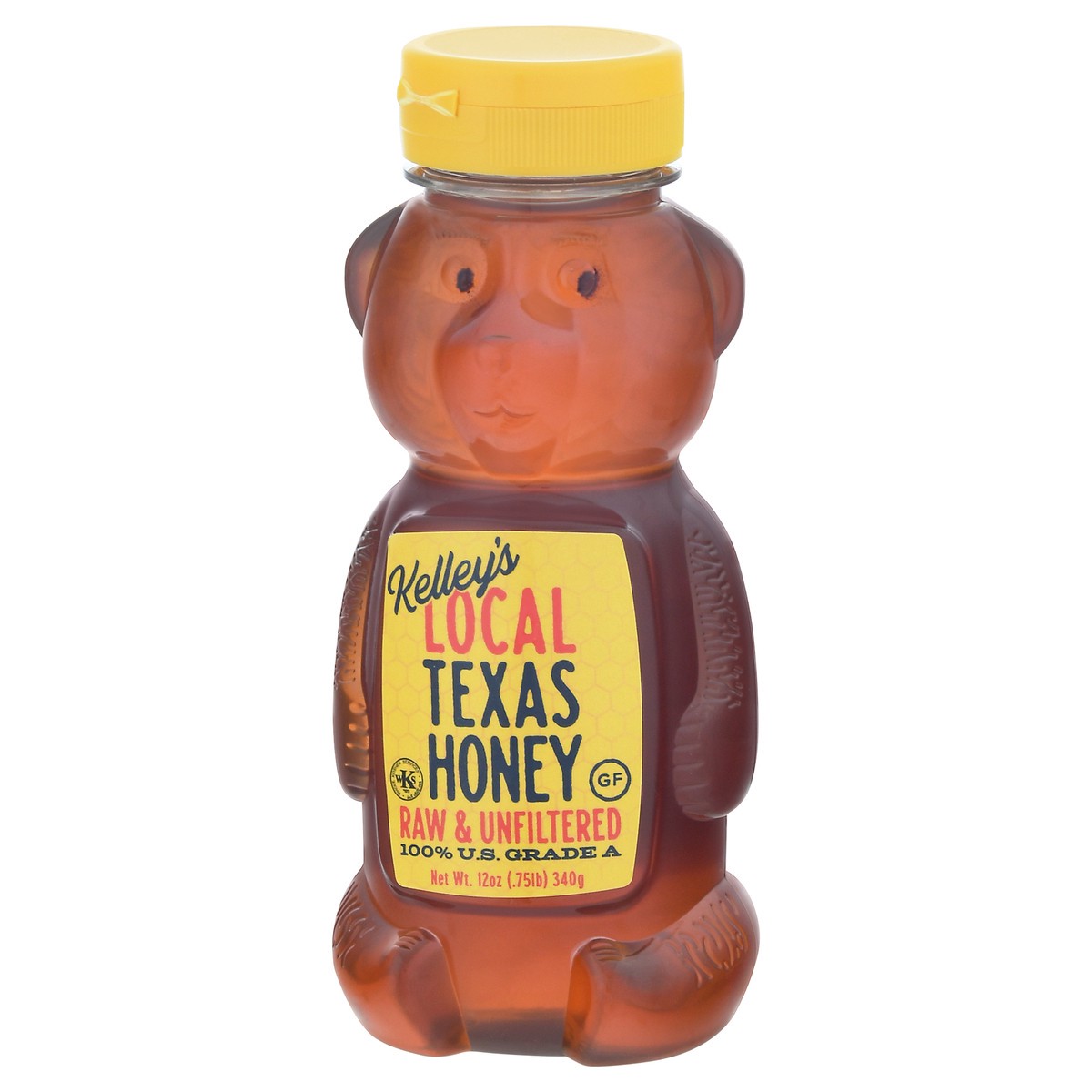 slide 3 of 13, Kelley's Local Texas Raw & Unfiltered Honey 12 oz, 12 oz