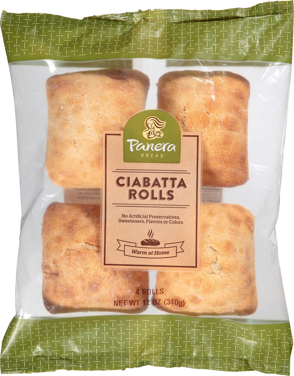 slide 9 of 11, Panera Bread Ciabatta Rolls, 4 ct