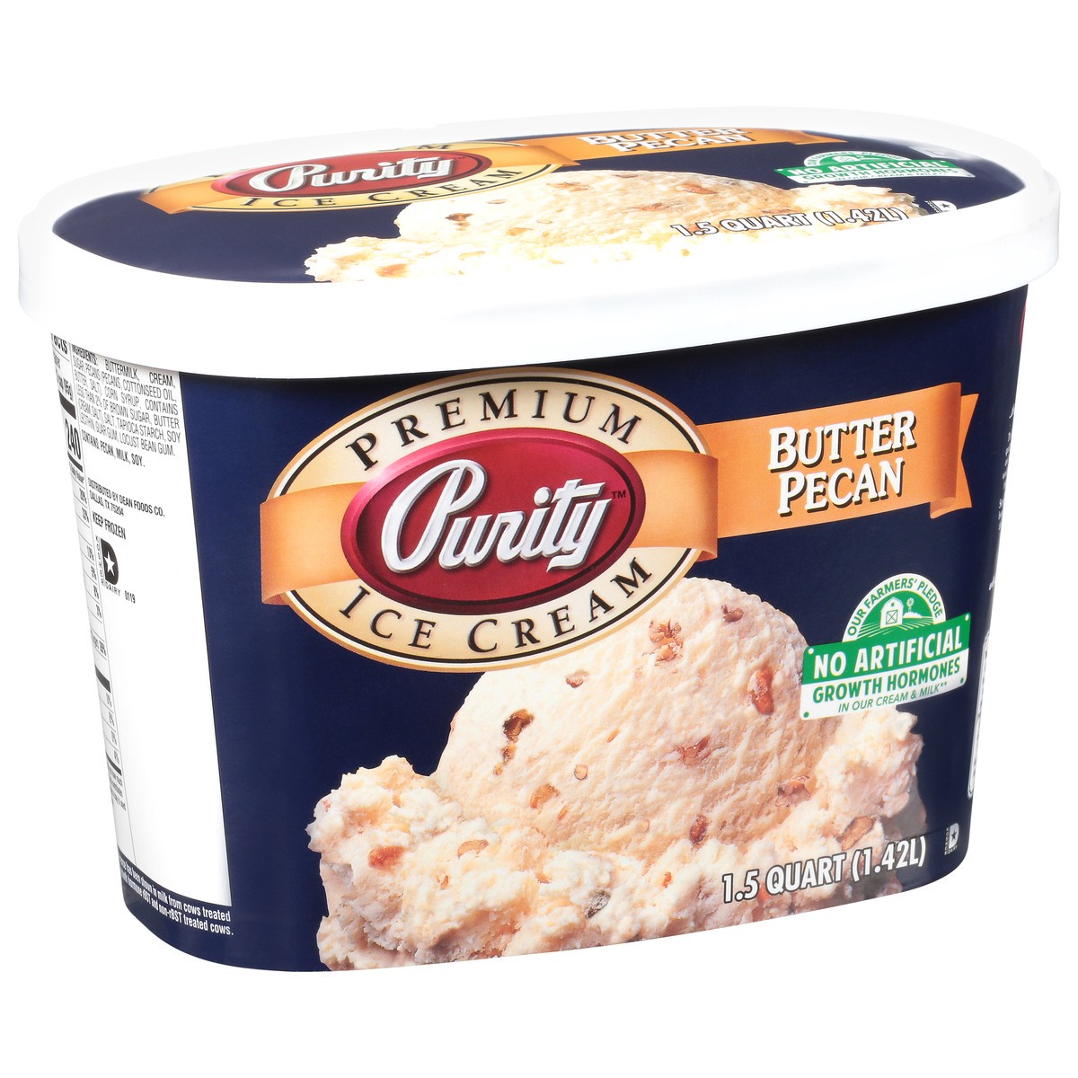 slide 2 of 9, Purity All Natural Putter Pecan Ice Cream, 48 fl oz