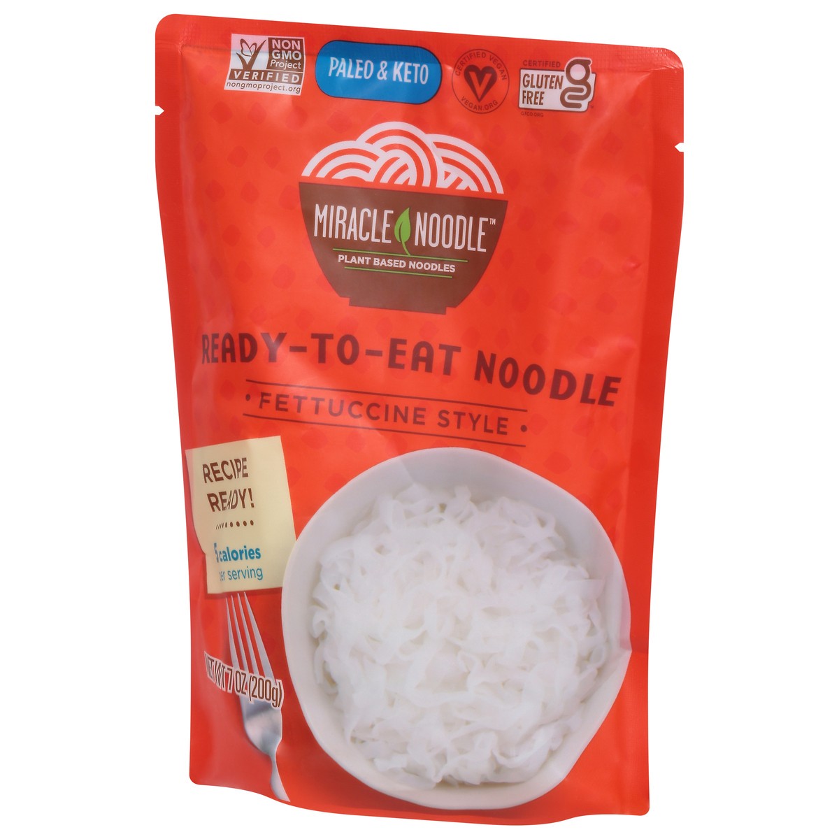 slide 2 of 13, Miracle Noodle Kitchen Fettuccine Style Ready-To-Eat Noodle - 7 oz, 7 oz
