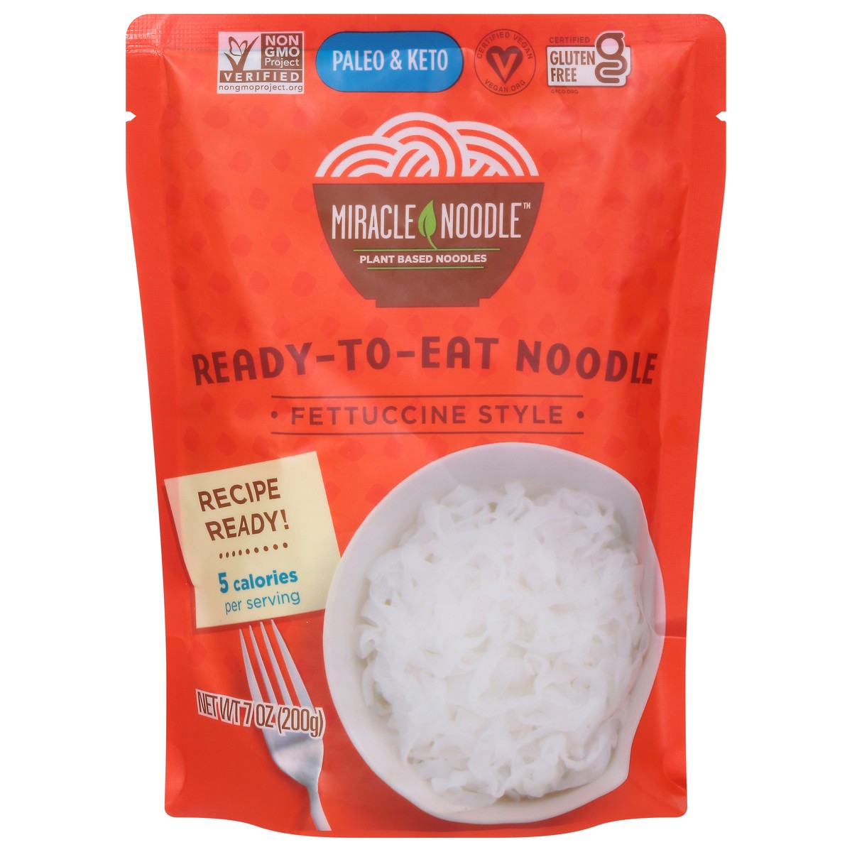 slide 1 of 13, Miracle Noodle Kitchen Fettuccine Style Ready-To-Eat Noodle - 7 oz, 7 oz