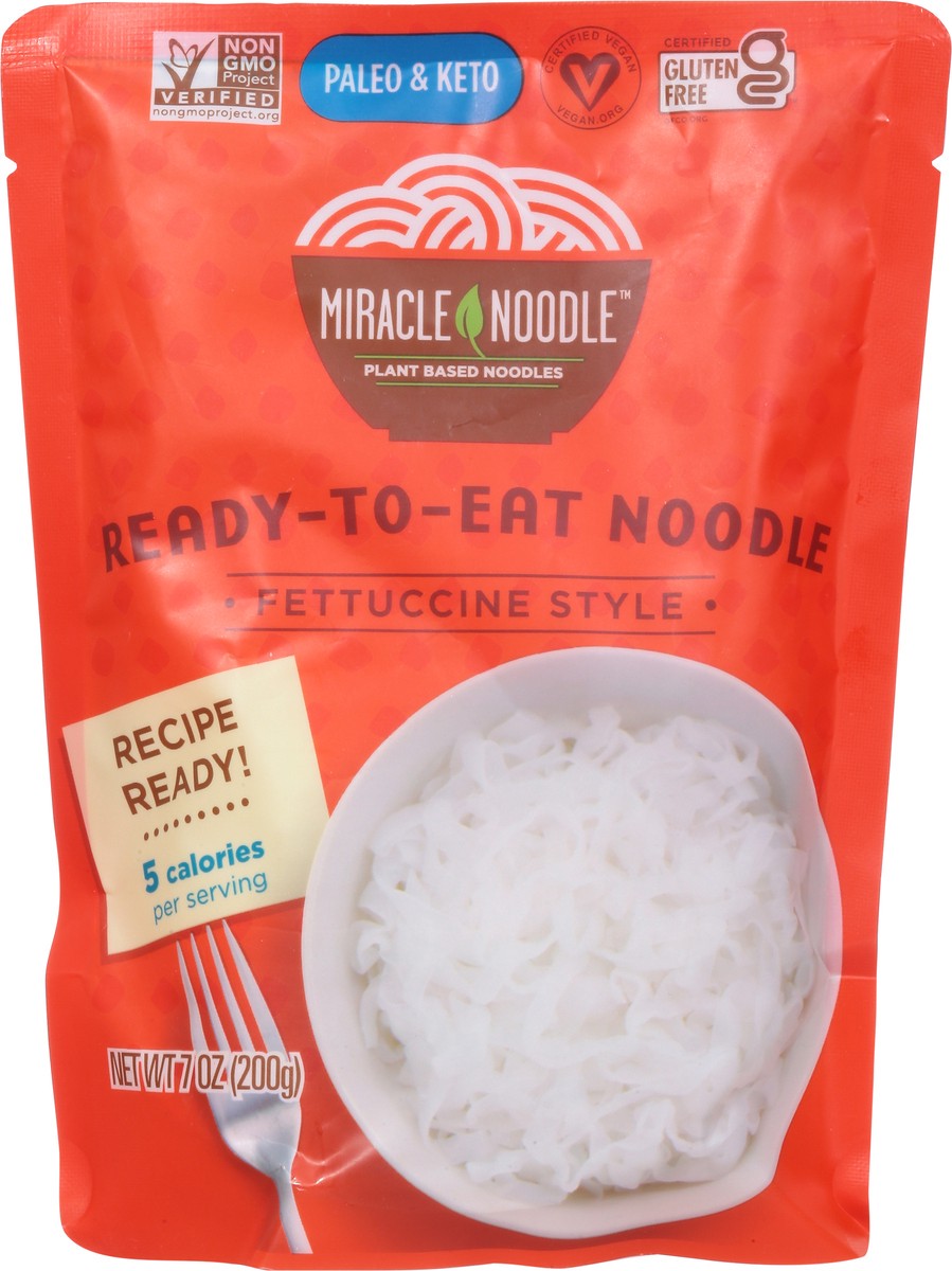 slide 5 of 13, Miracle Noodle Kitchen Fettuccine Style Ready-To-Eat Noodle - 7 oz, 7 oz
