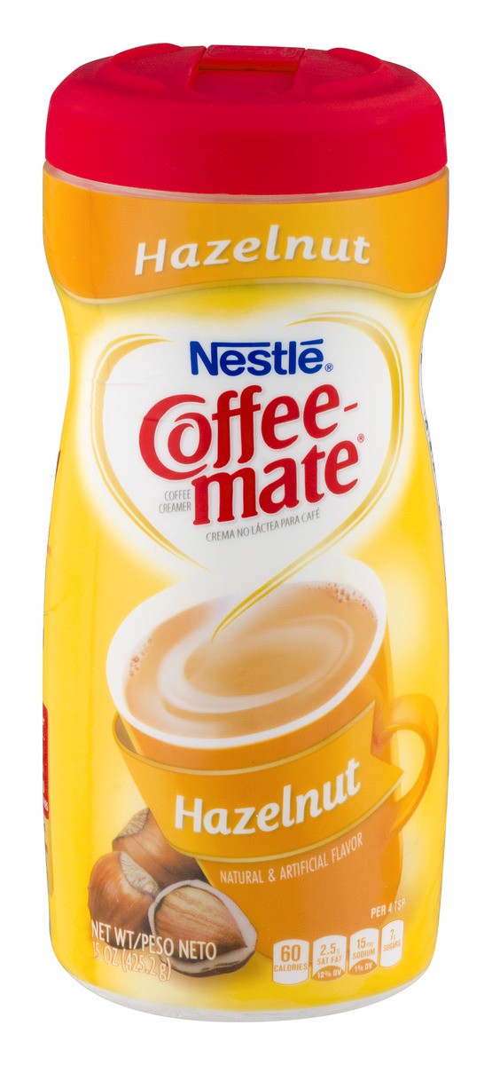 slide 1 of 8, Coffee mate Nestle Coffee mate Hazelnut Powder Coffee Creamer, 15 oz