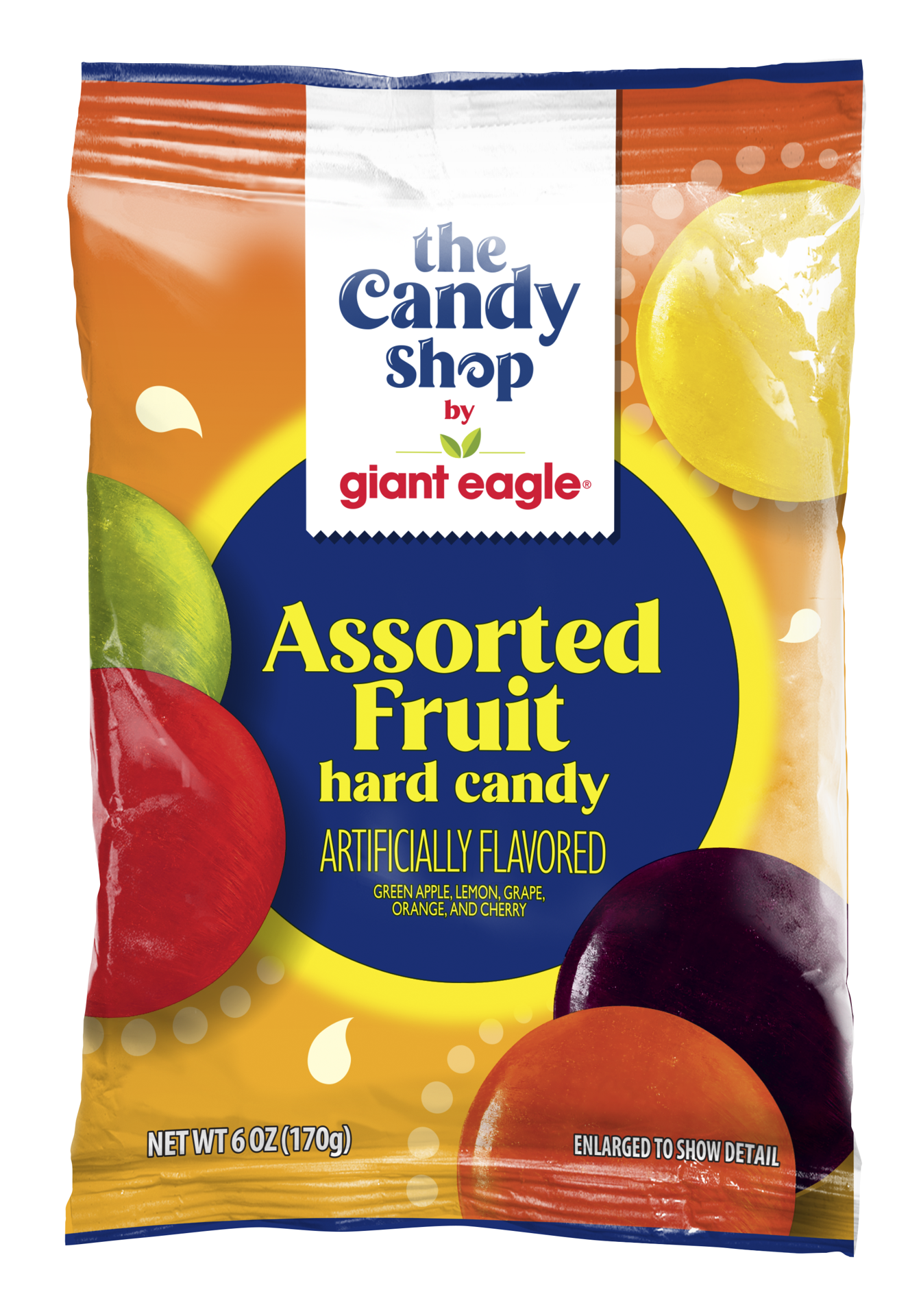 slide 1 of 3, The Candy Shop by Giant Eagle Assorted Fruit Hard Candy, 6 oz